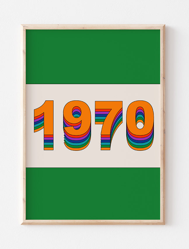 1970 Art Print