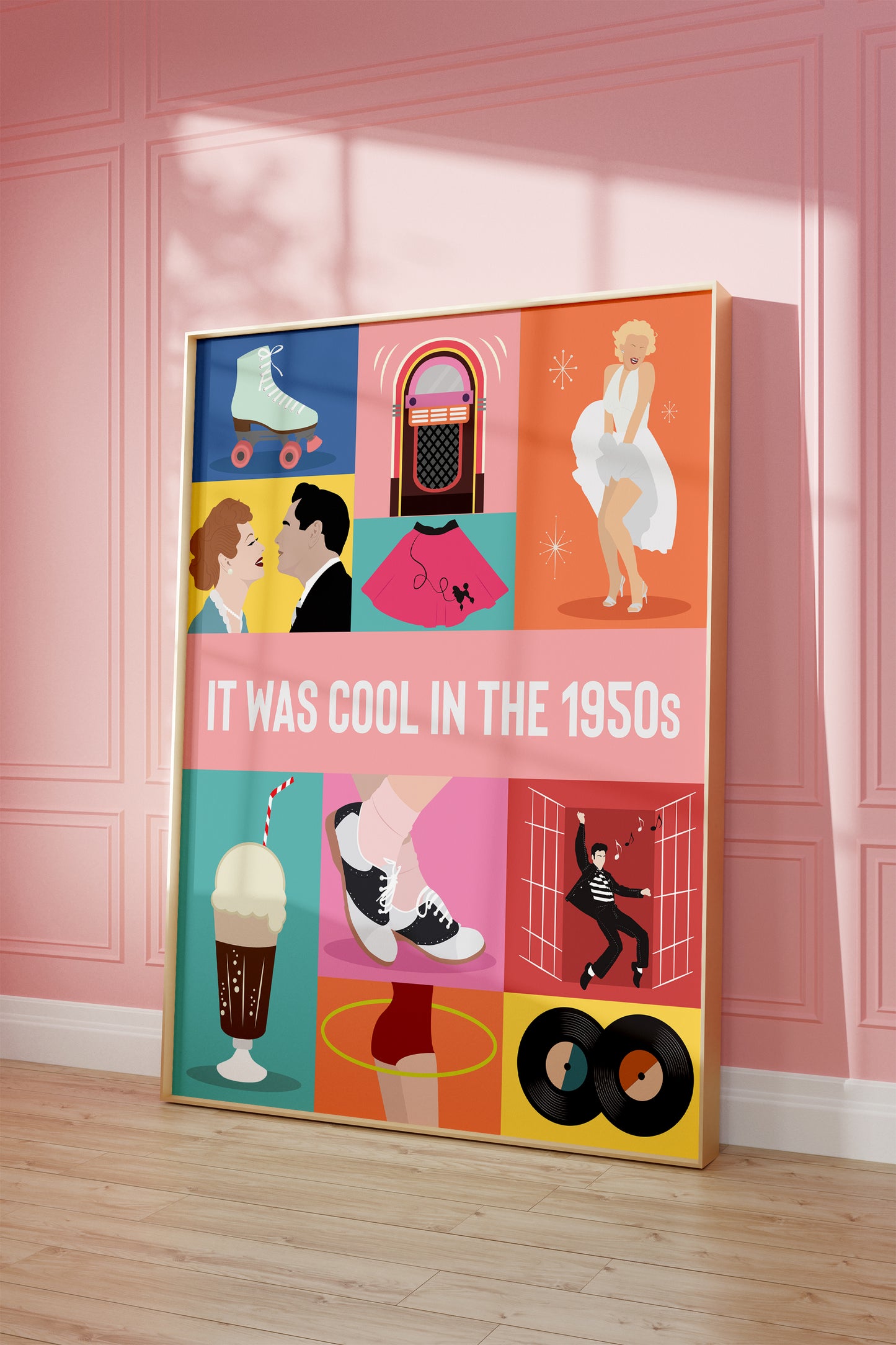 It was cool in the 1950s Art Print