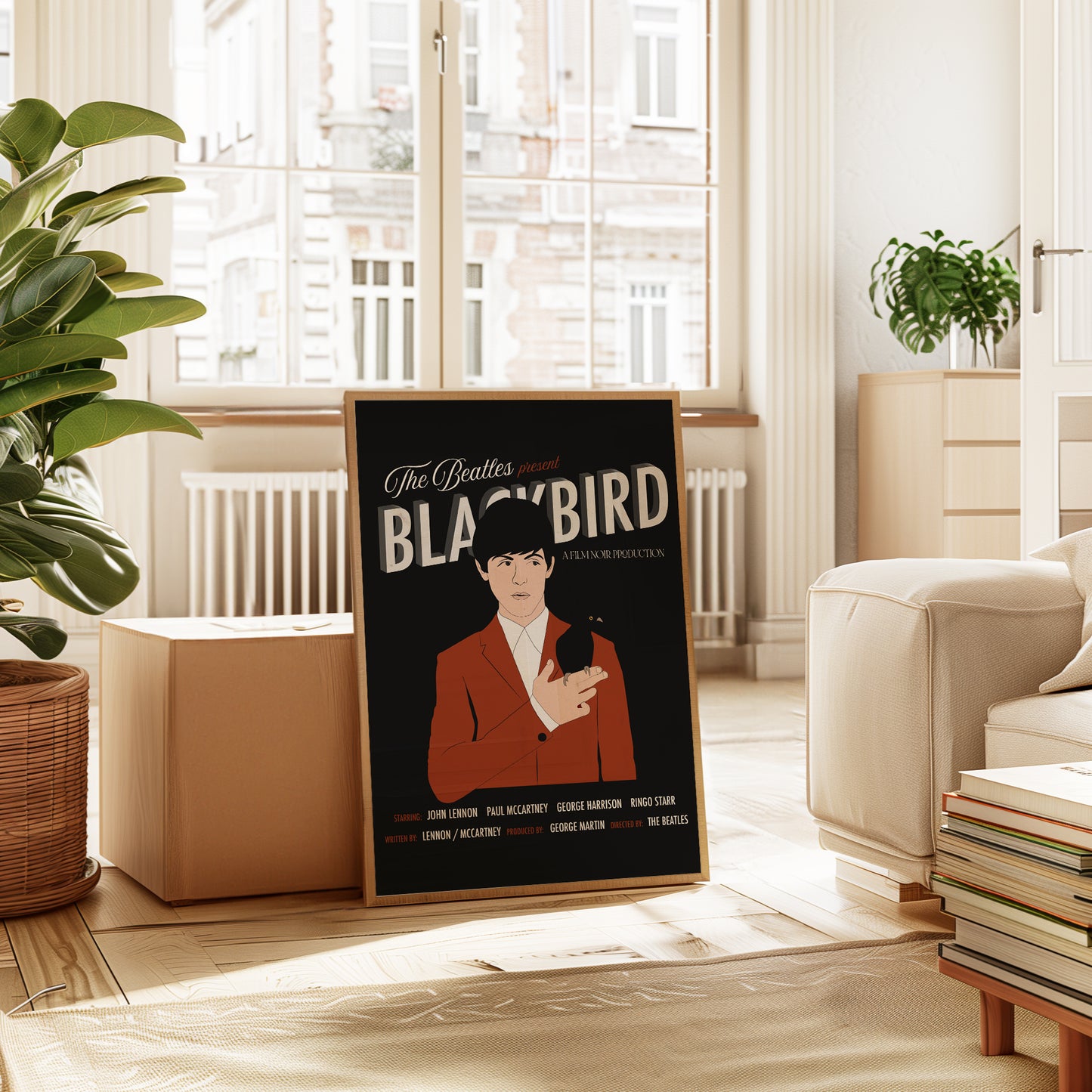 Blackbird Film Noir Poster