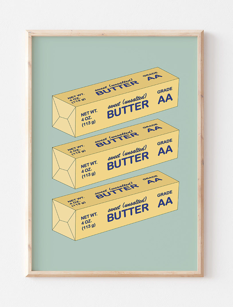 Butter Art Print