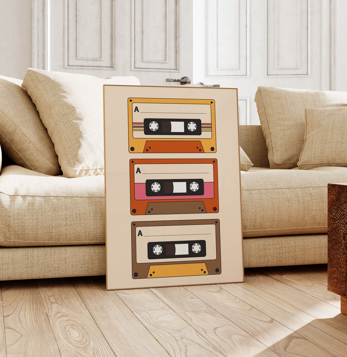 Cassette Tapes Print