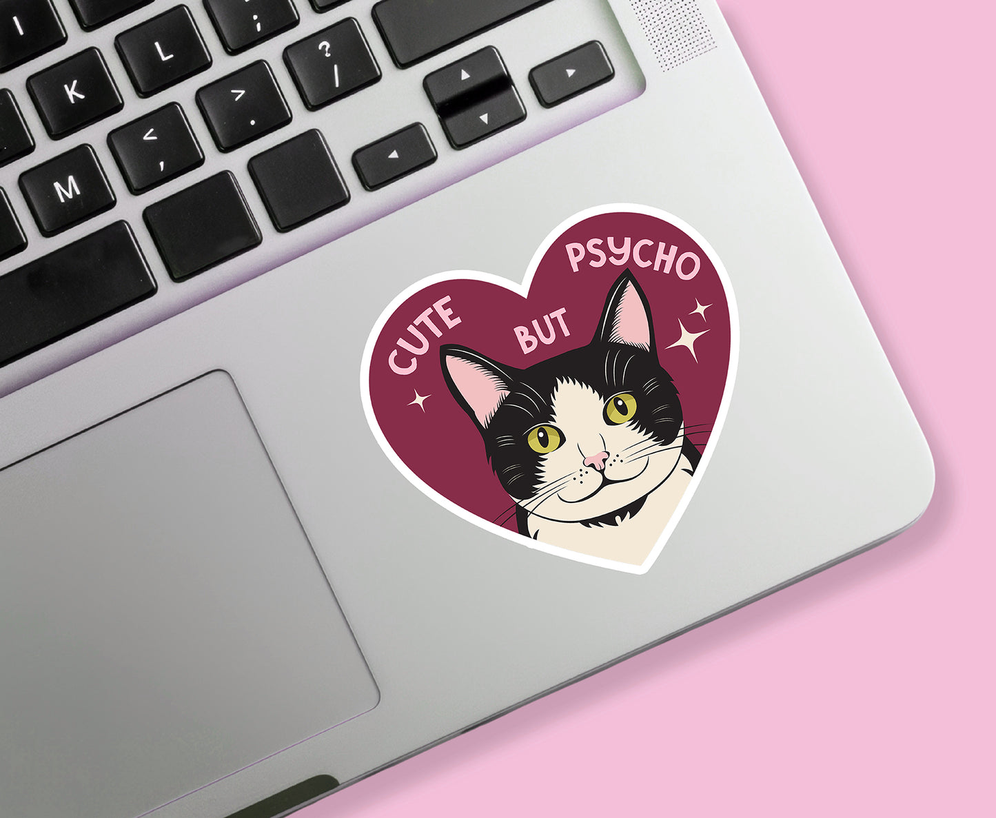 Cute but Psycho Sticker
