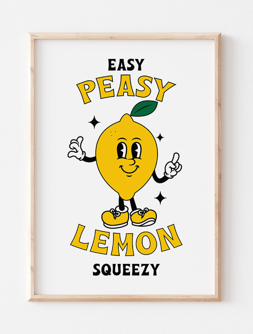 Easy Peasy Lemon Squeezy Art Print – Poppermost Prints easy-peasy-lemon-squeezy-art-print-poppermost-prints