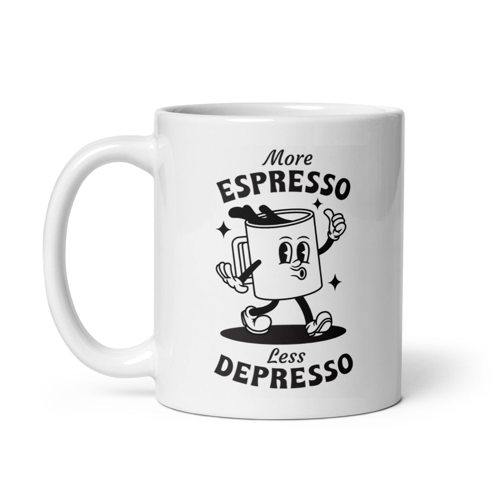 More Espresso Less Depresso Mug