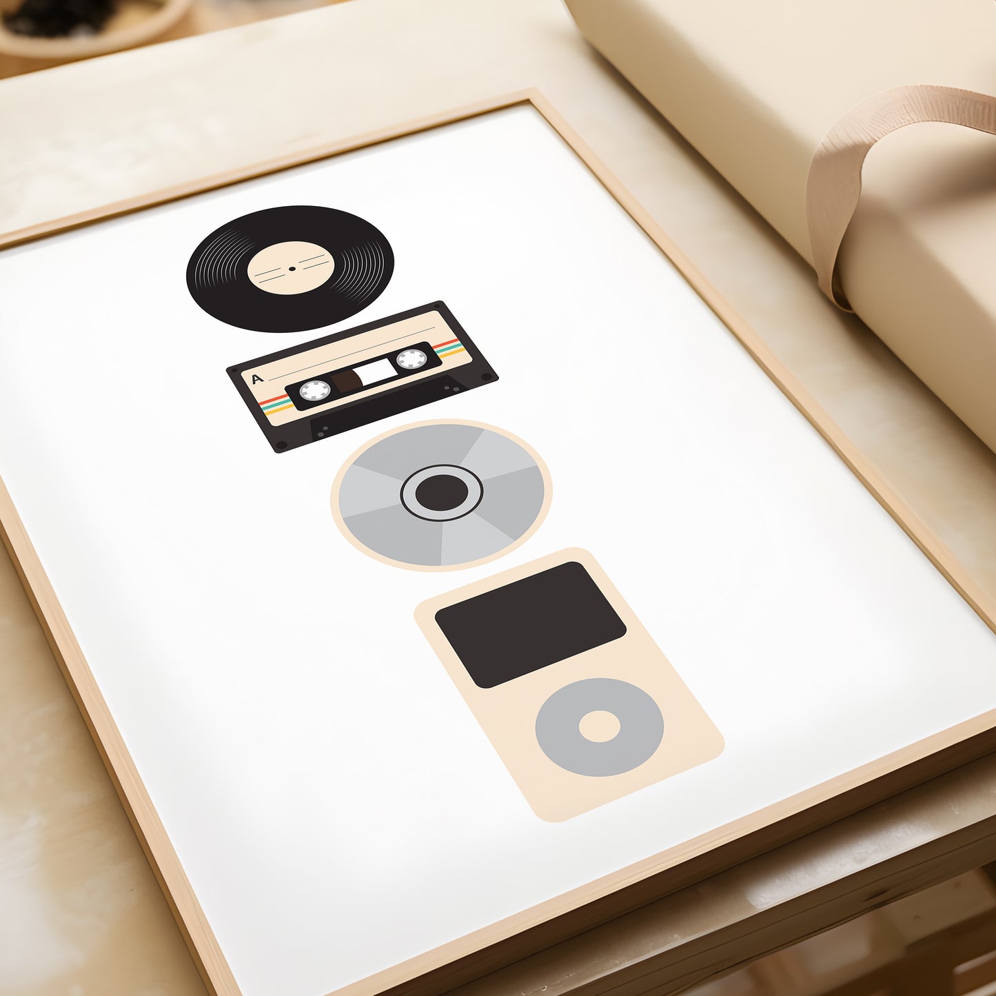 Evolution of Music Print - Single