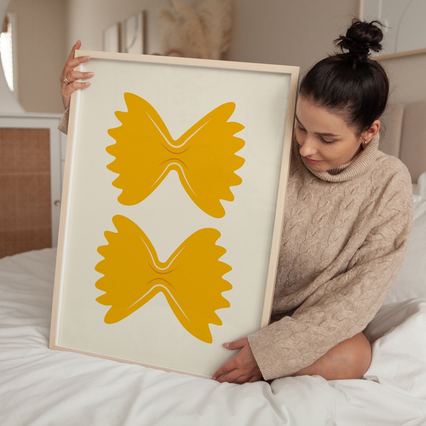 Farfalle Art Print