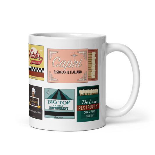Vintage Hamilton Matchbooks Mug