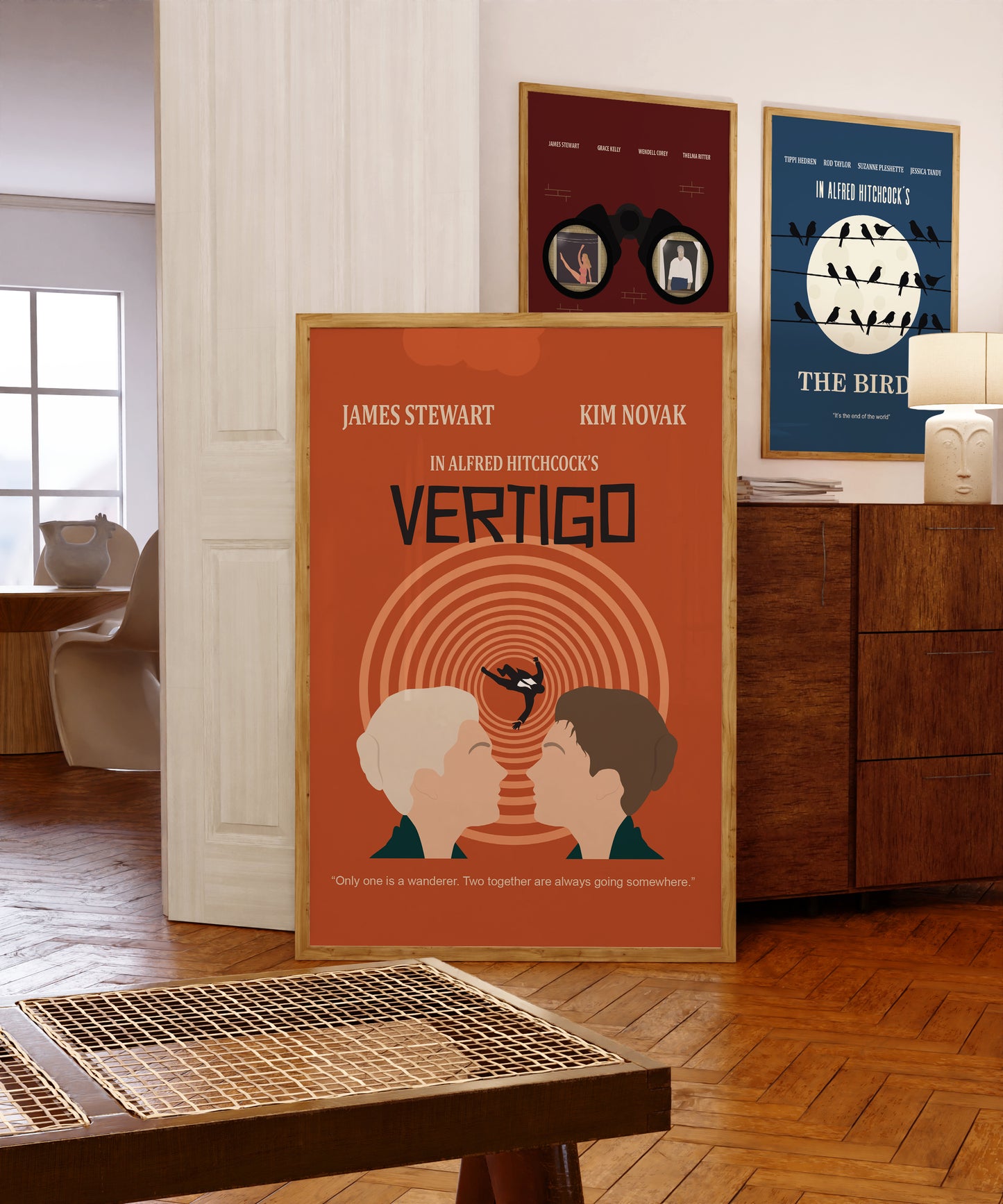 Alfred Hitchcock Minimalist Poster Collection