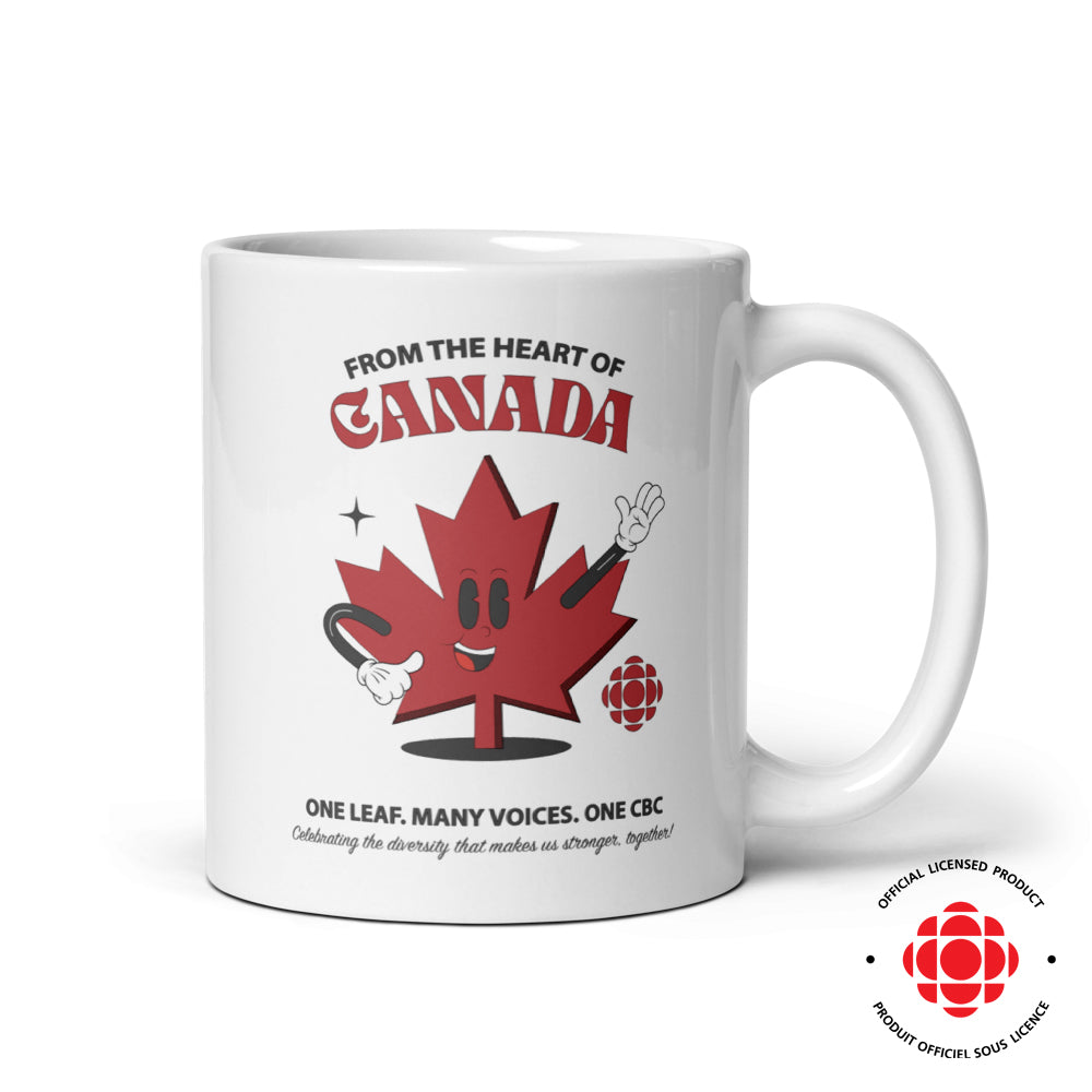 CBC Retro Leaf Mug
