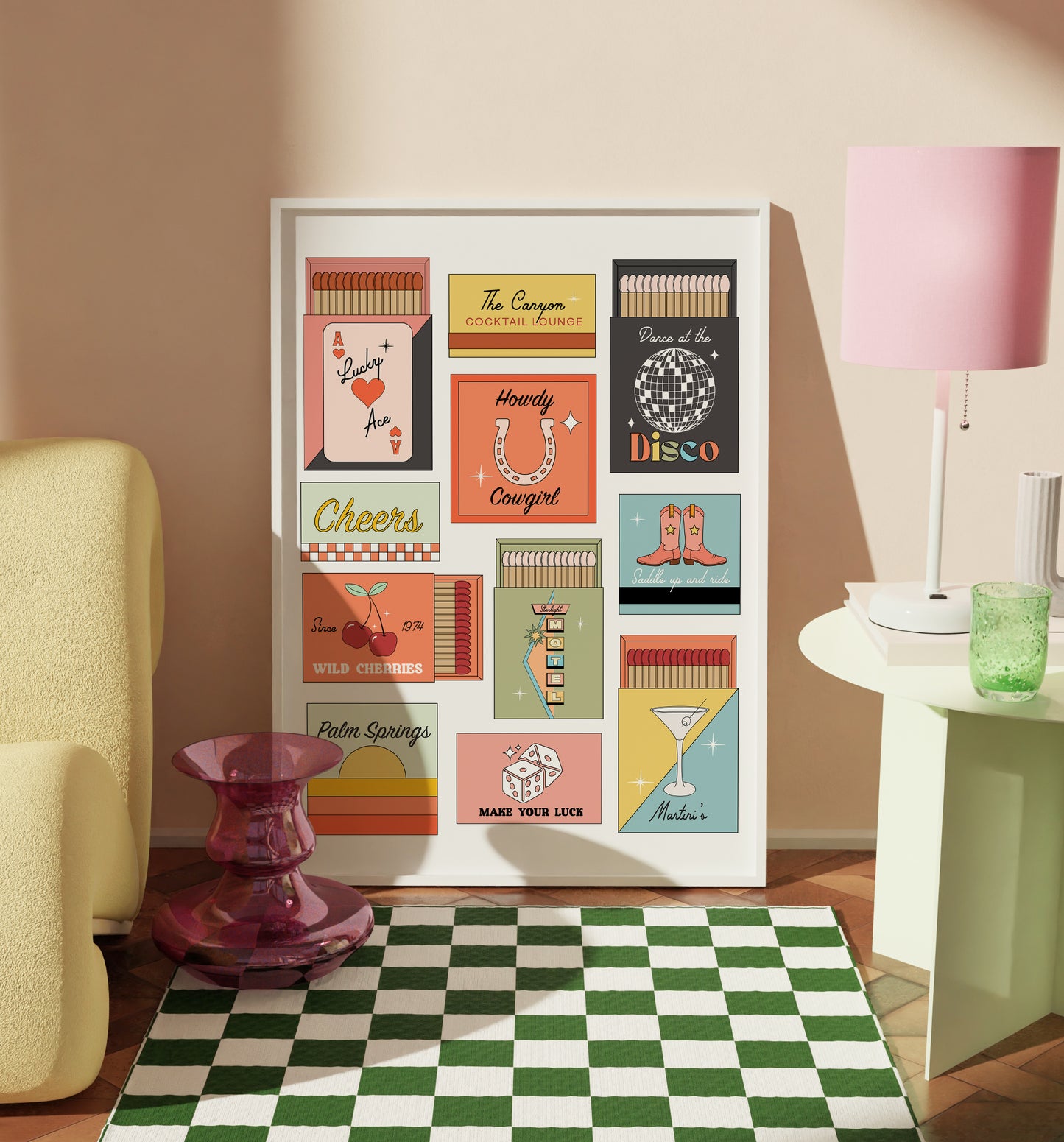 Matchbooks Art Print