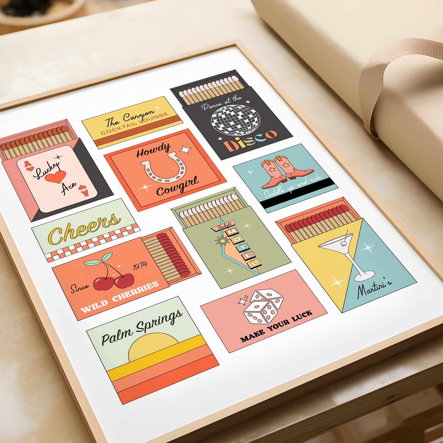 Matchbooks Art Print