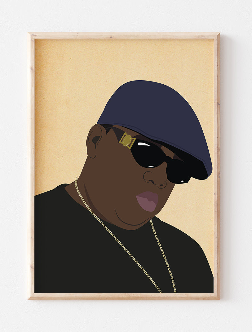 Notorious B.I.G. Minimalist Print