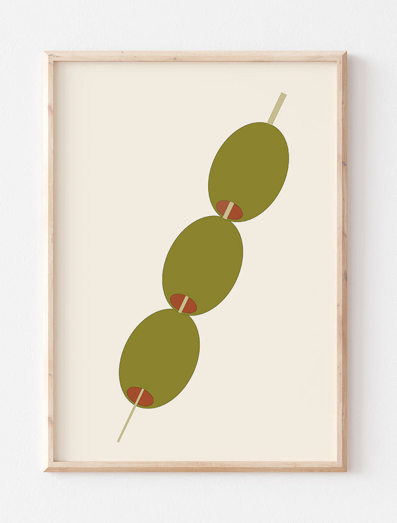 Olives Art Print