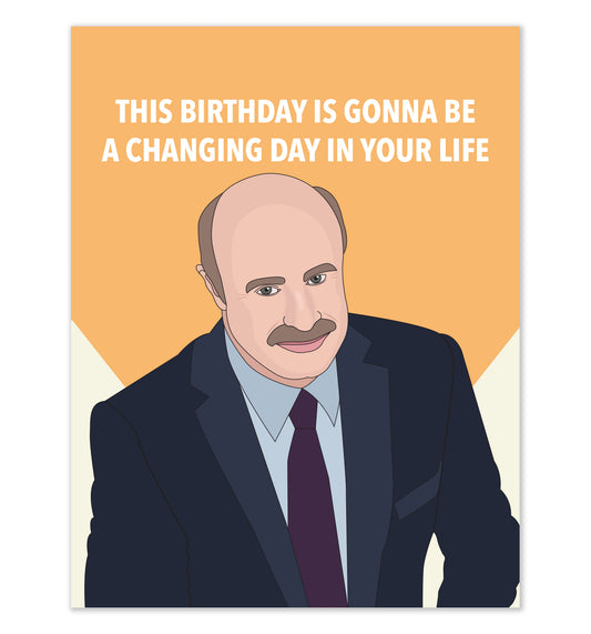 Dr. Phil Birthday Card