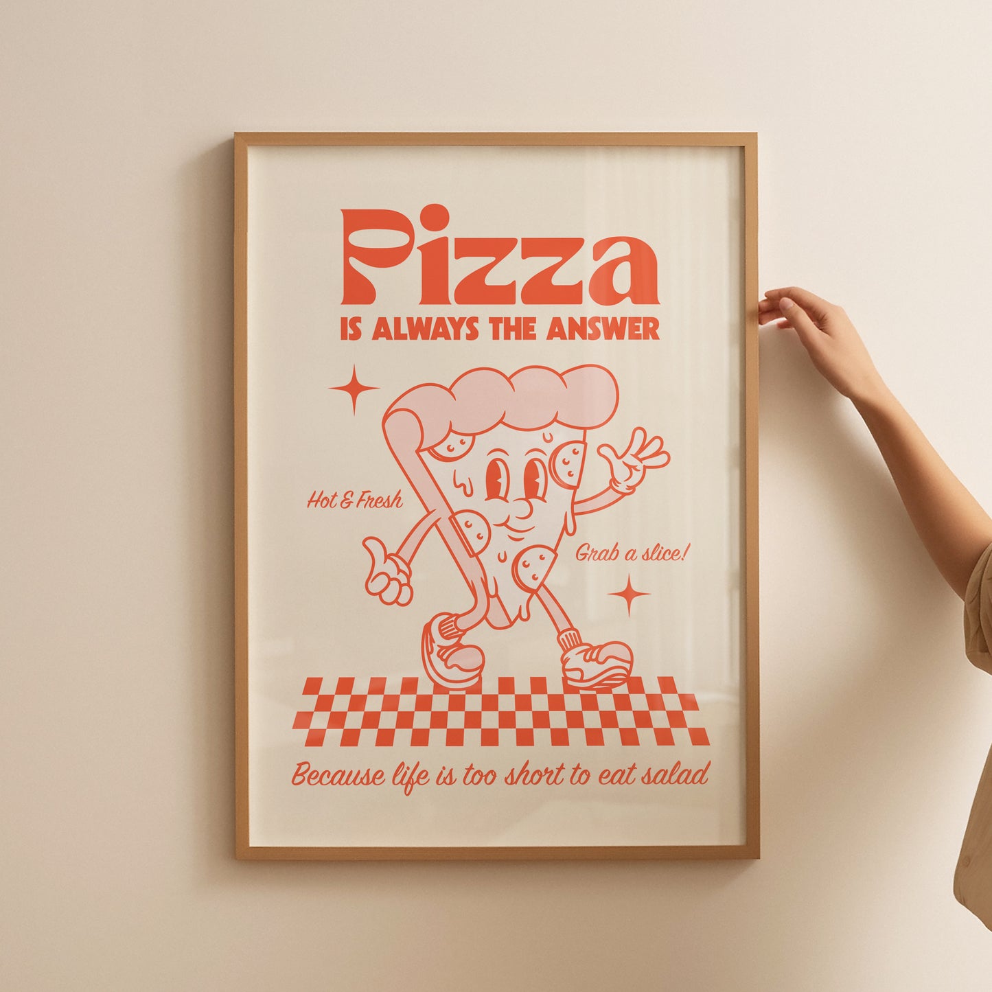 Pizza is Always the Answer Print