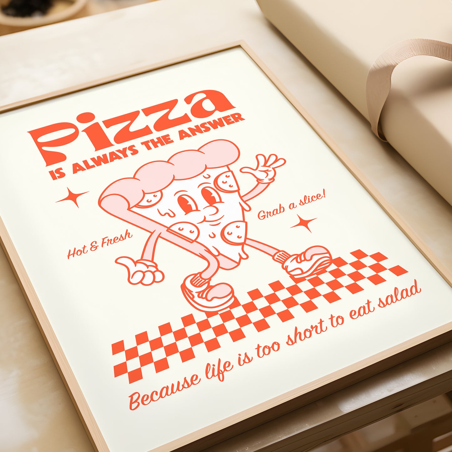 Pizza is Always the Answer Print