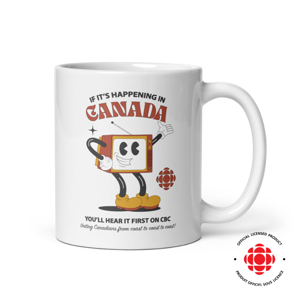 CBC Retro TV Mug