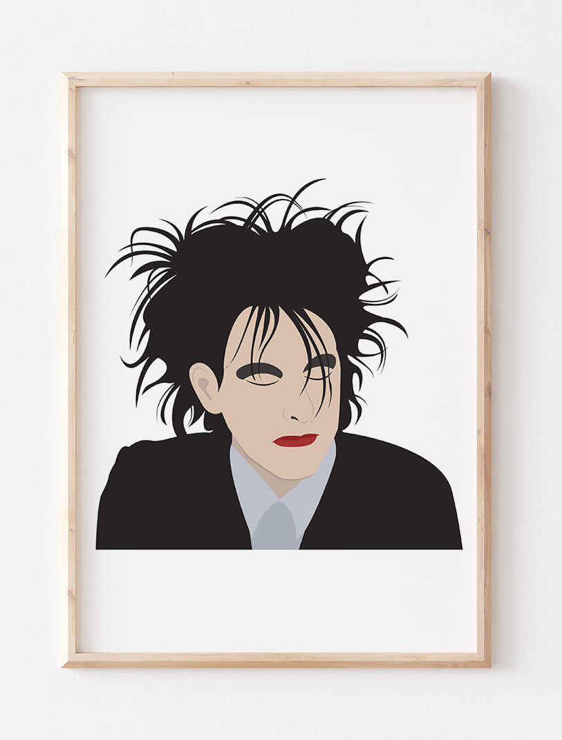 Robert Smith Minimalist Print 2