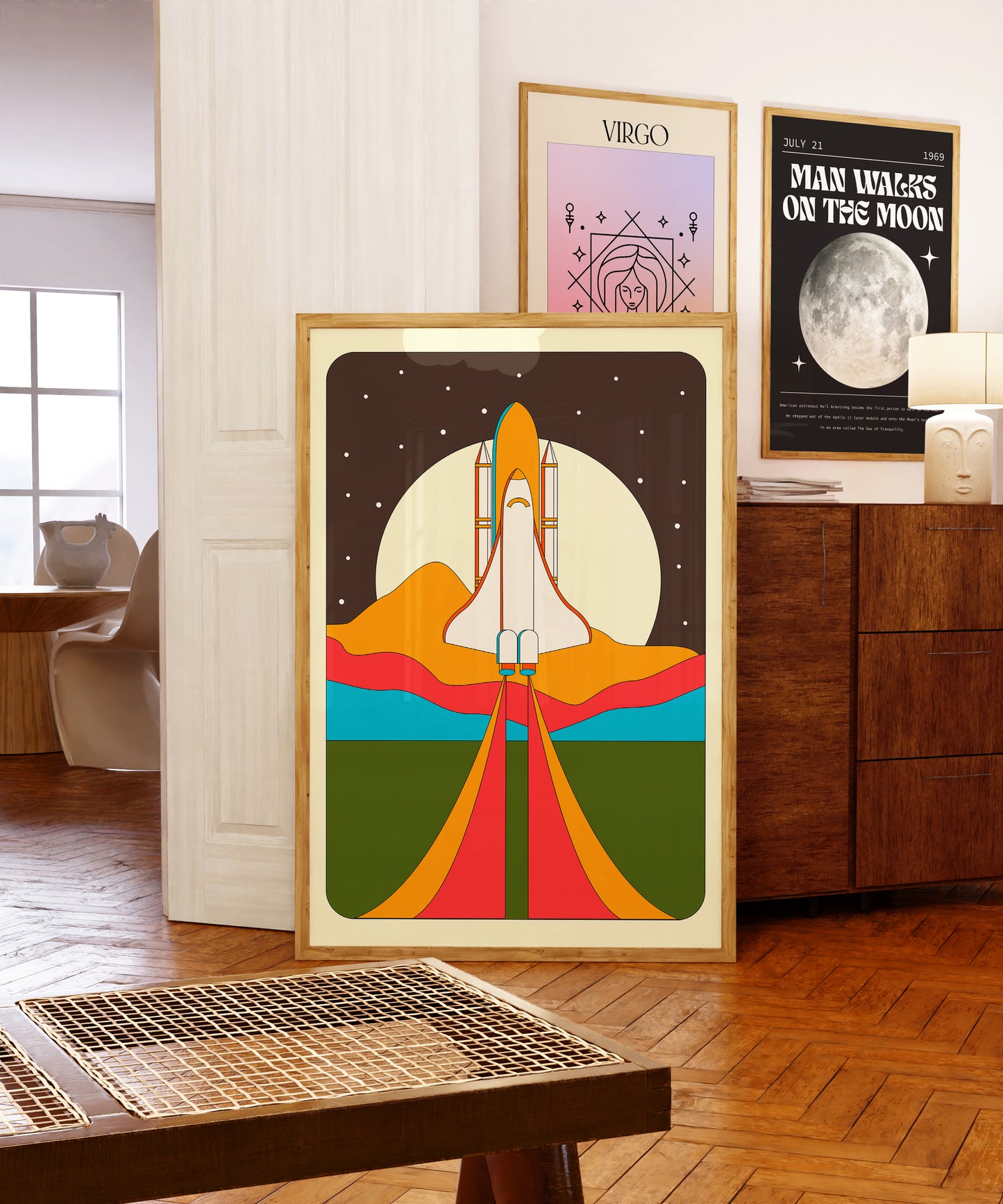 NASA Space Shuttle Launch Print
