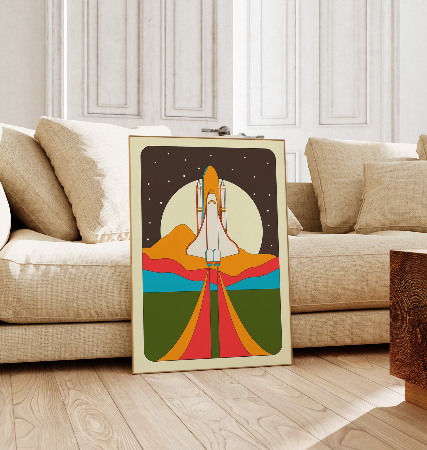 NASA Space Shuttle Launch Print