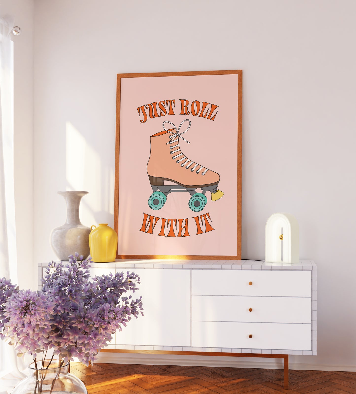 Just Roll With It - Art Print