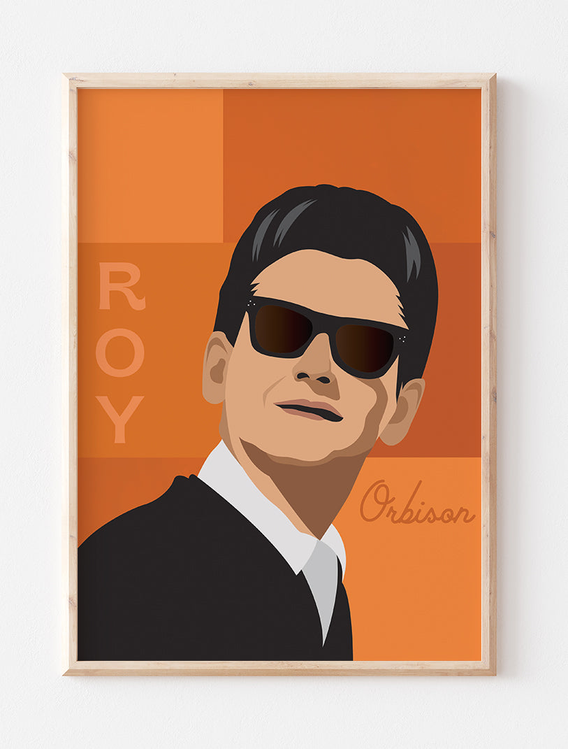 Roy Orbison Illustration