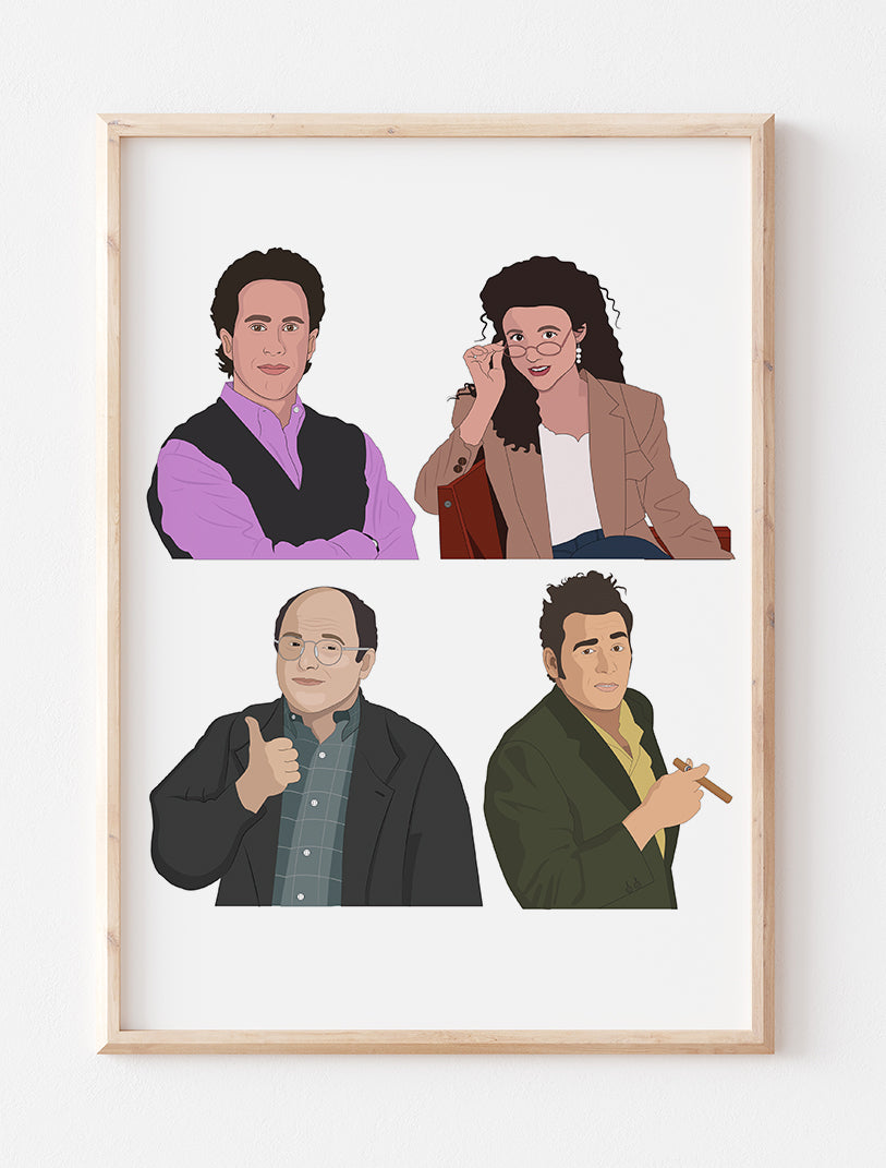 Seinfeld Art Print