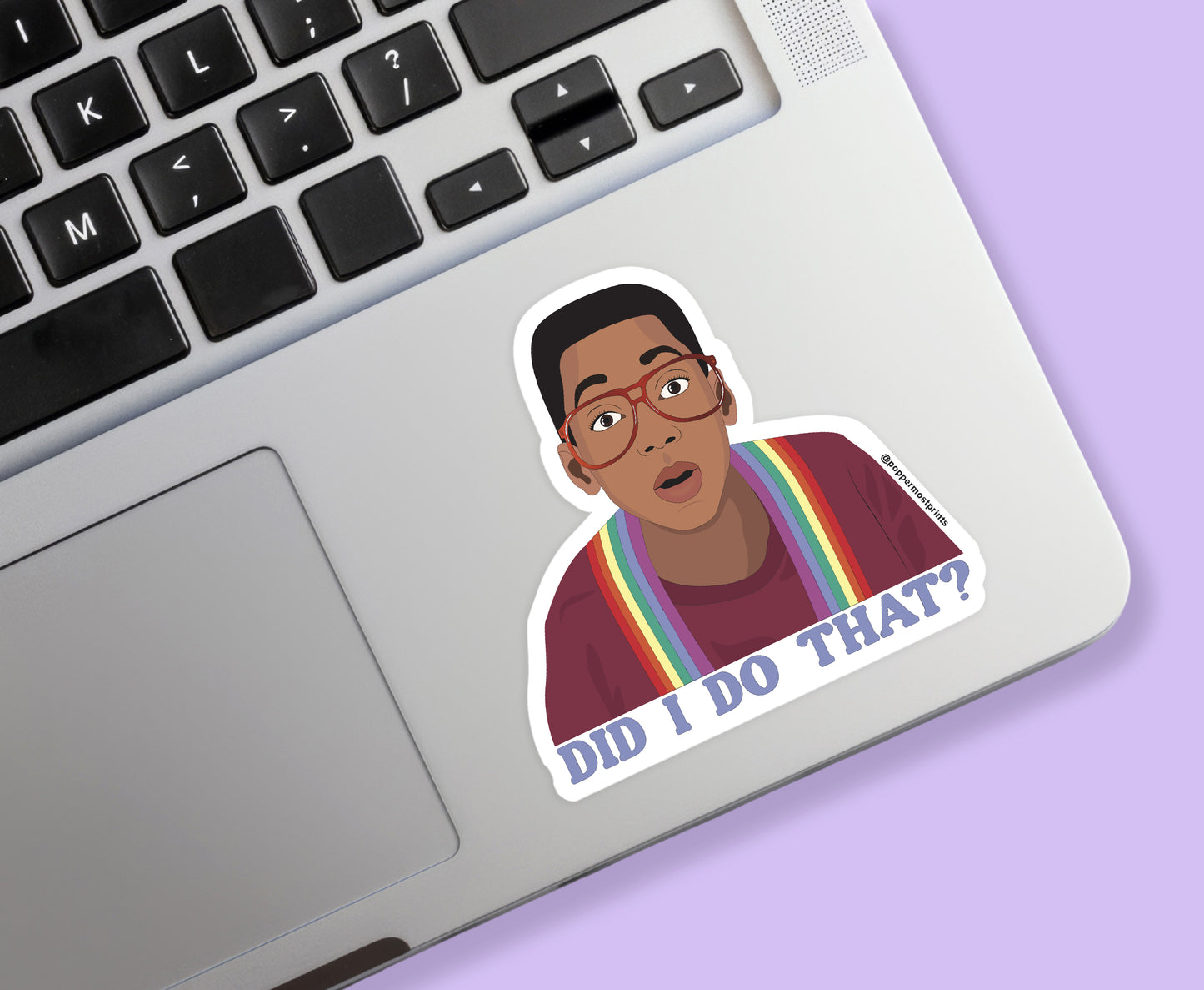 Urkel Did I do That? Sticker