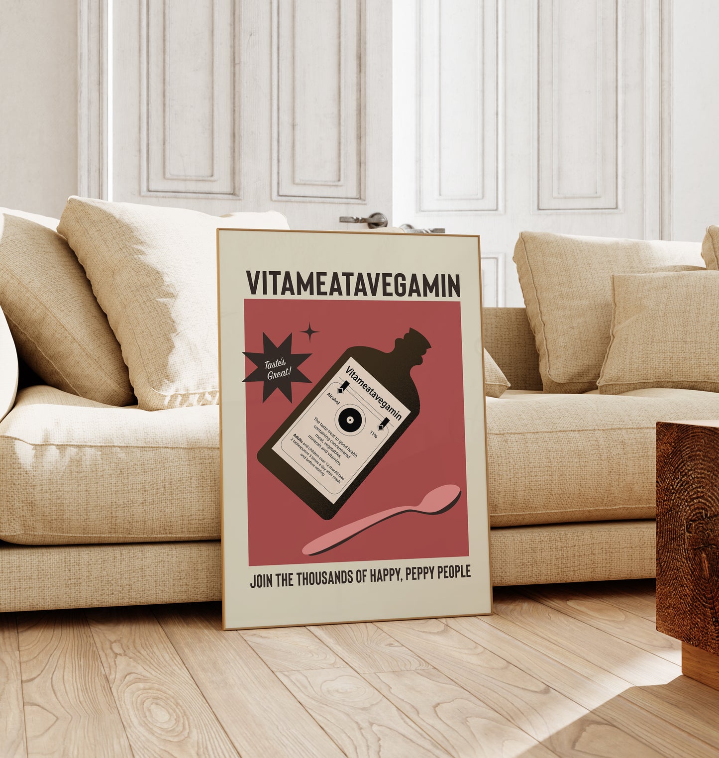Vitameatavegamin Art Print