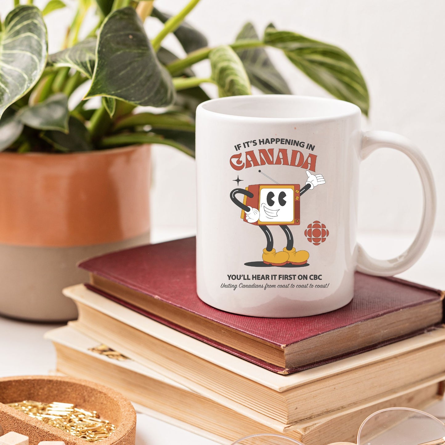 CBC Retro TV Mug