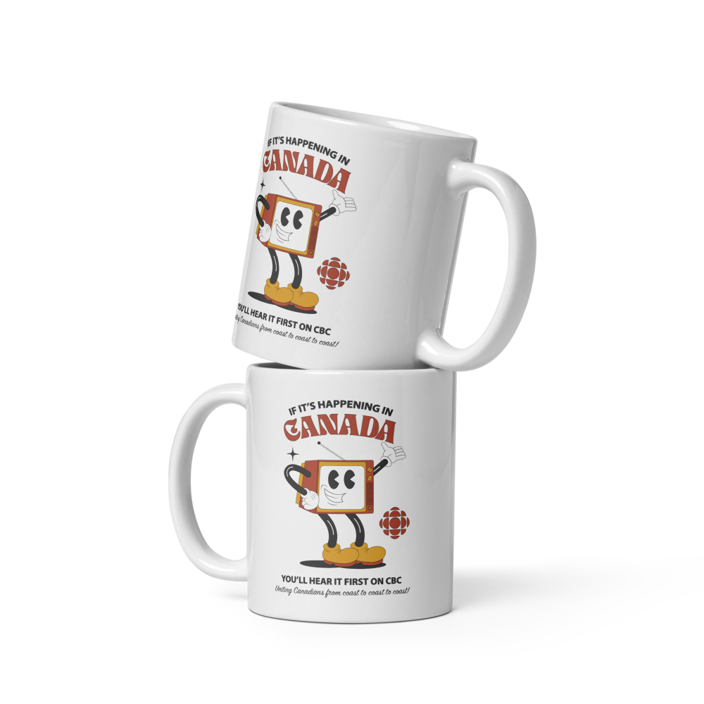 CBC Retro TV Mug