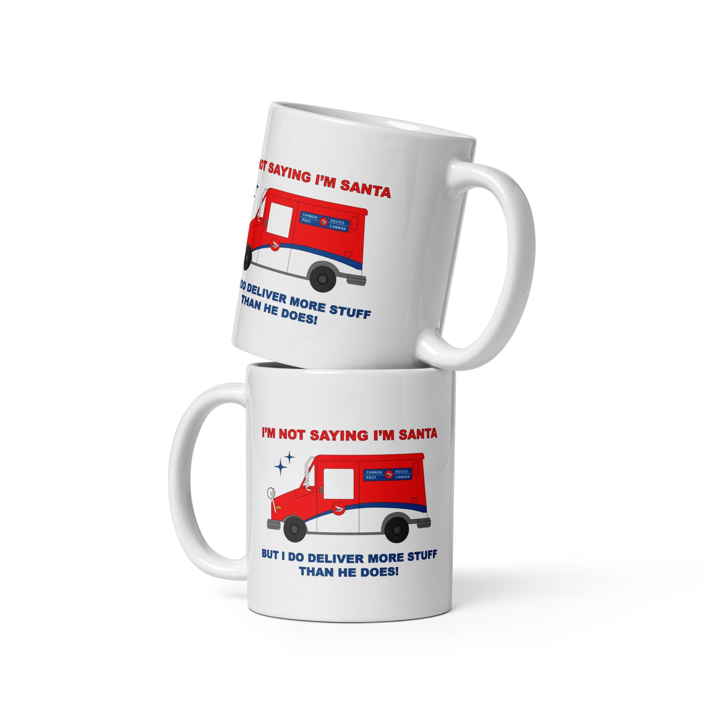 Canada Postal Worker Santa Mug