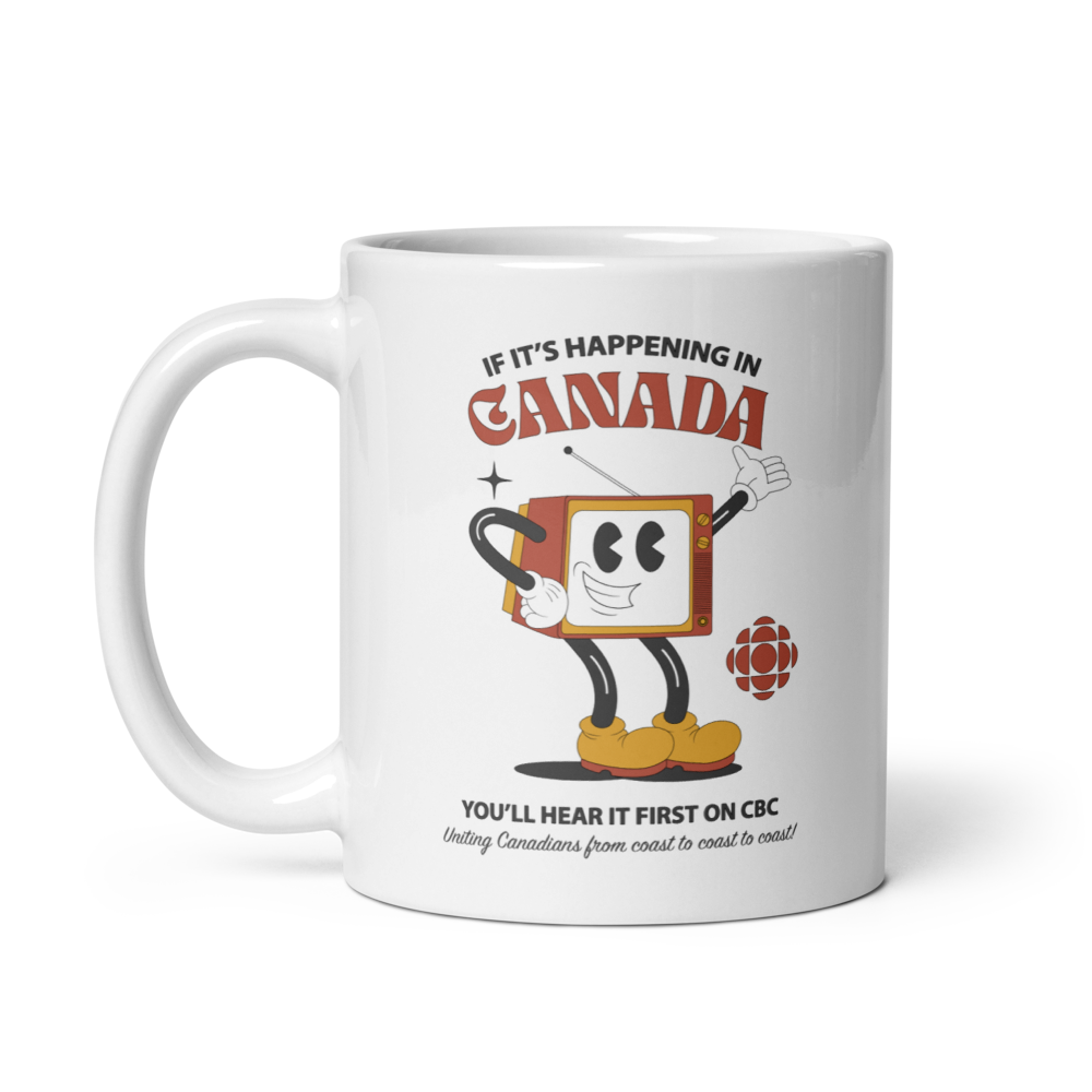 CBC Retro TV Mug