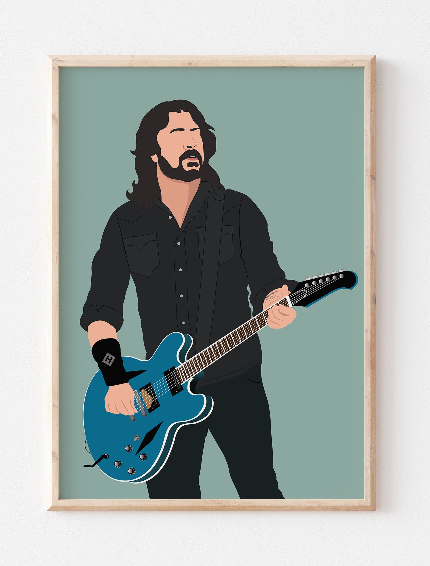 Dave Grohl Minimalist Print