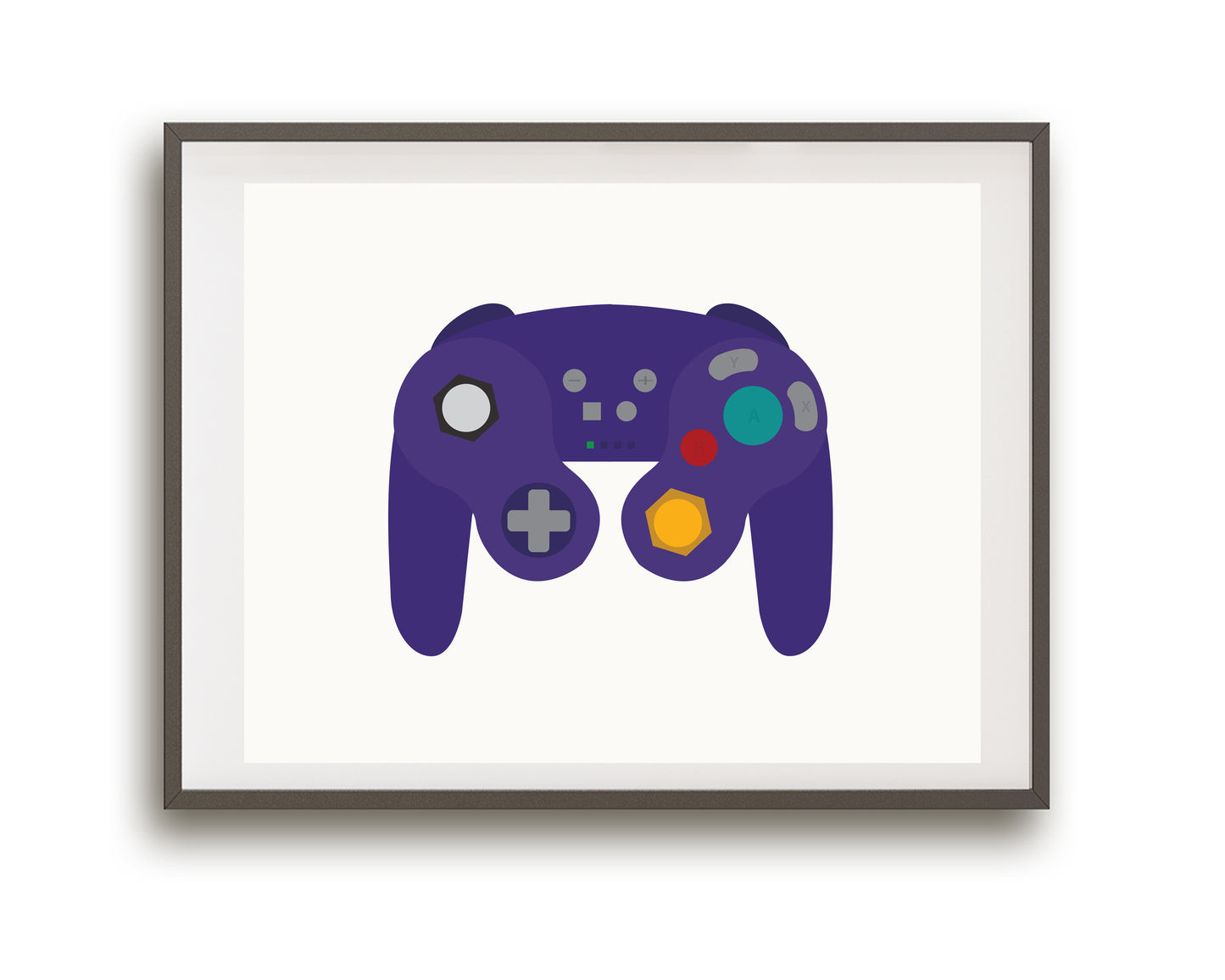 Video Game Controller Prints (White)