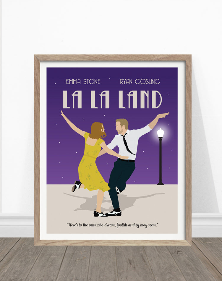 La La Land Minimalist Poster
