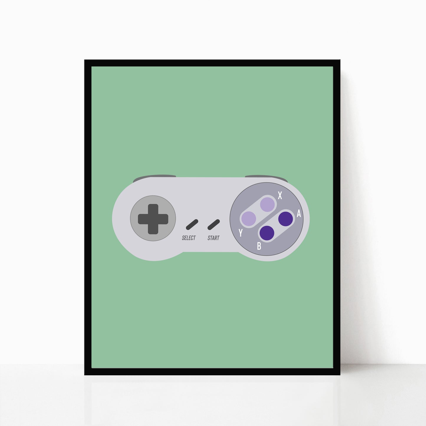 Retro Video Game Controllers Set