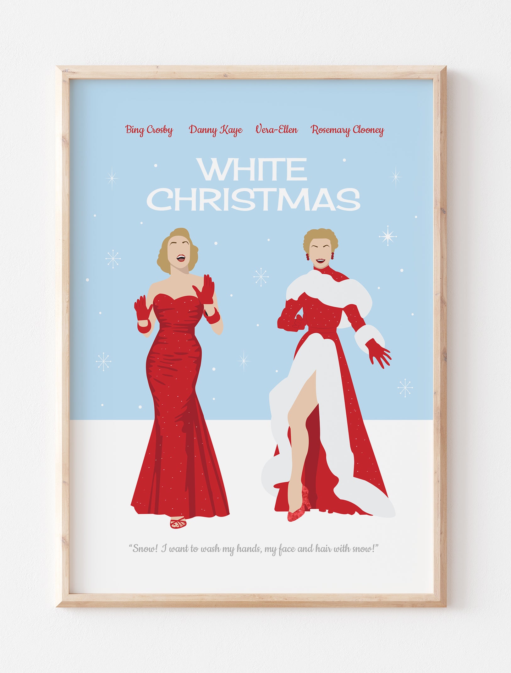 White Christmas Movie Poster Poppermost Prints White Christmas Movie Poster Poppermost Prints
