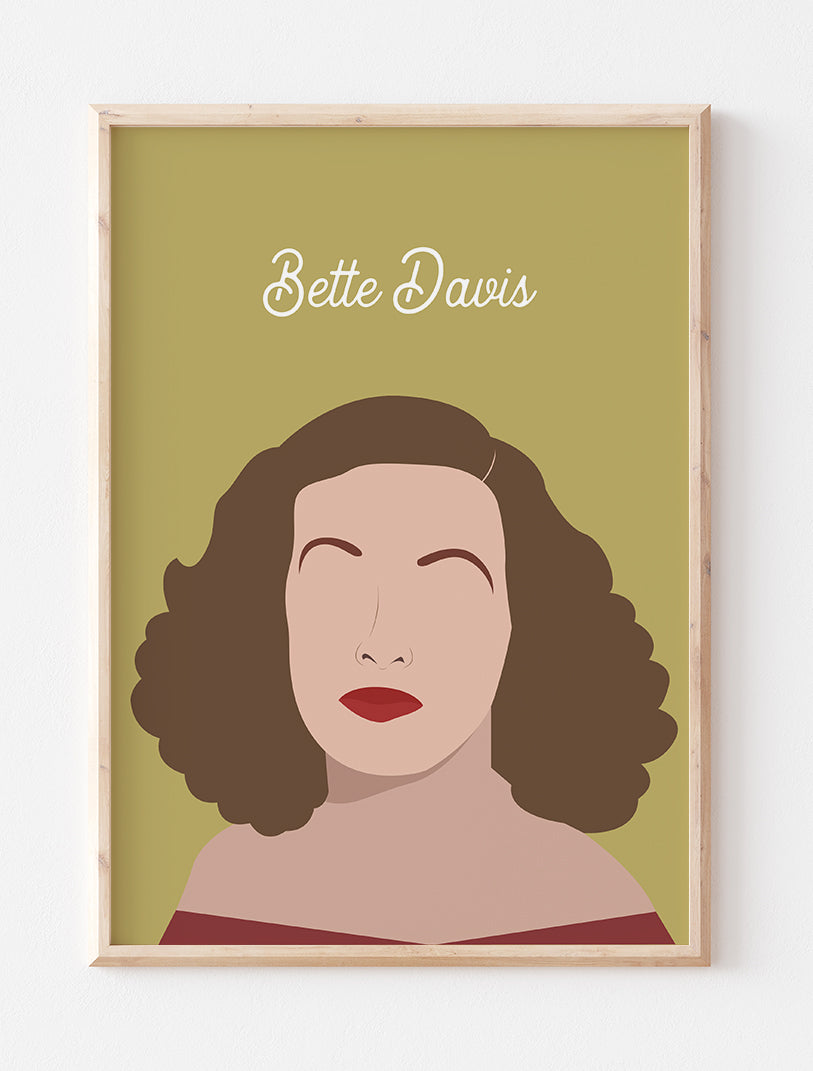 Bette Davis Print