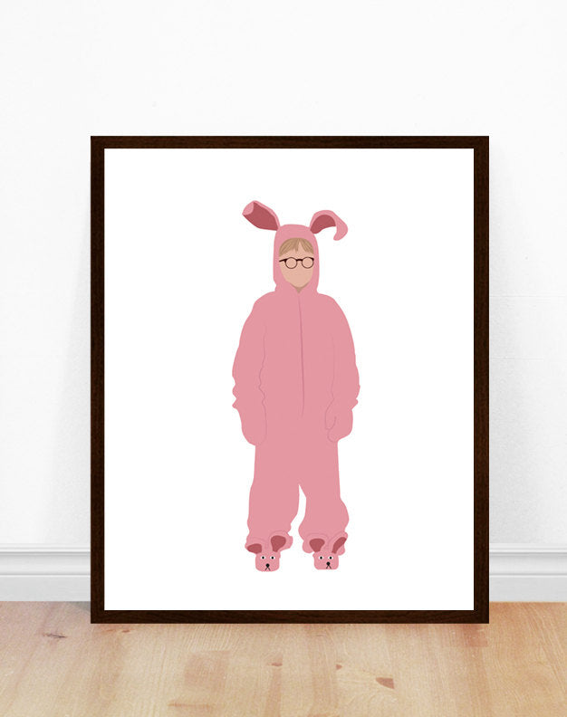 A Christmas Story Minimalist Print, Ralphie