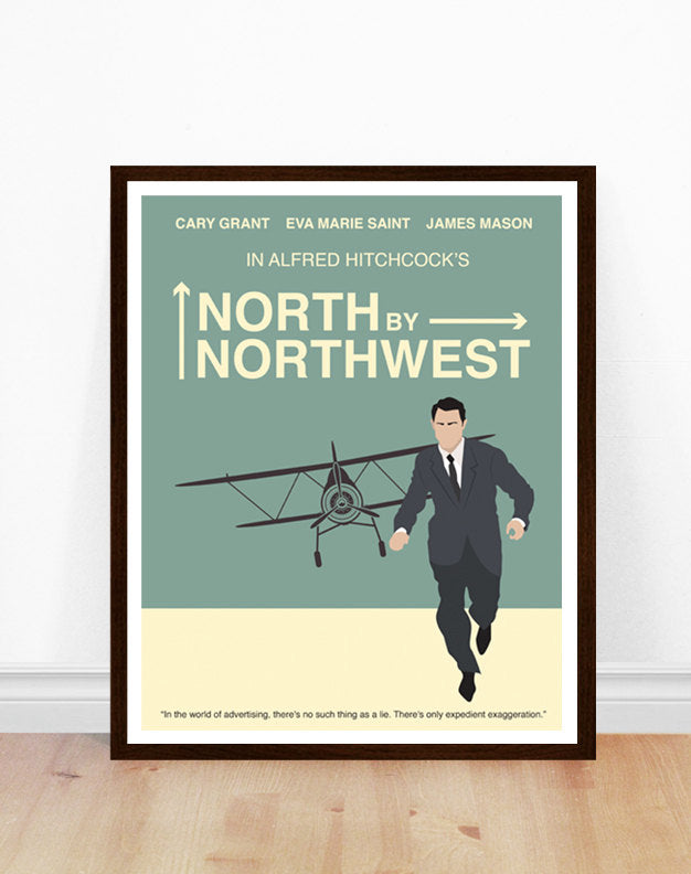 North By Northwest Minimalist Poster