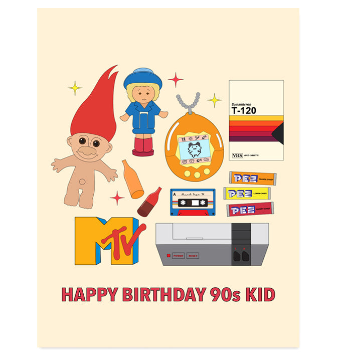 Happy Birthday 90s Kid