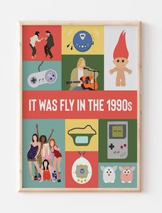 It Was Fly in the 1990s Poster