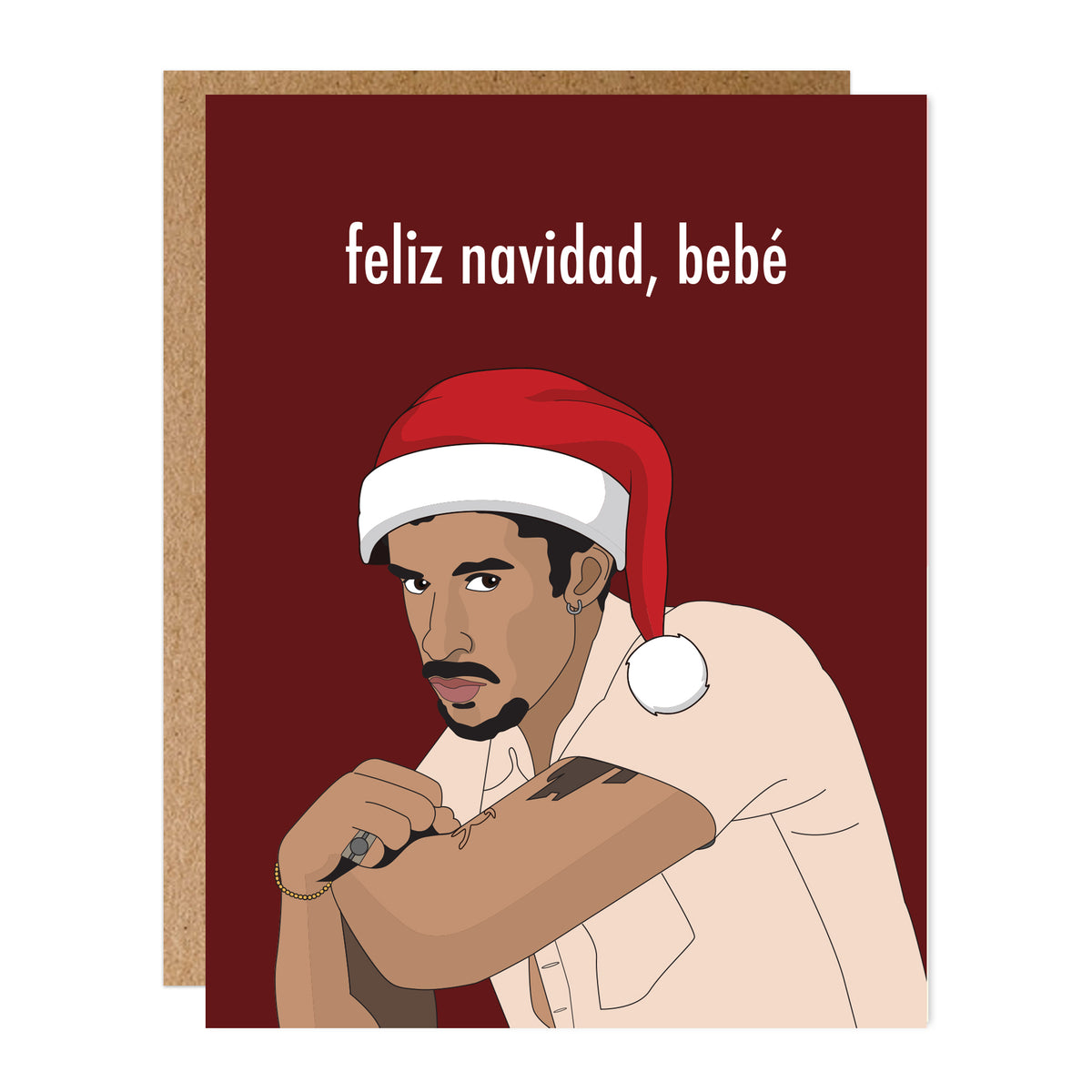 BB Feliz Navidad Christmas Card