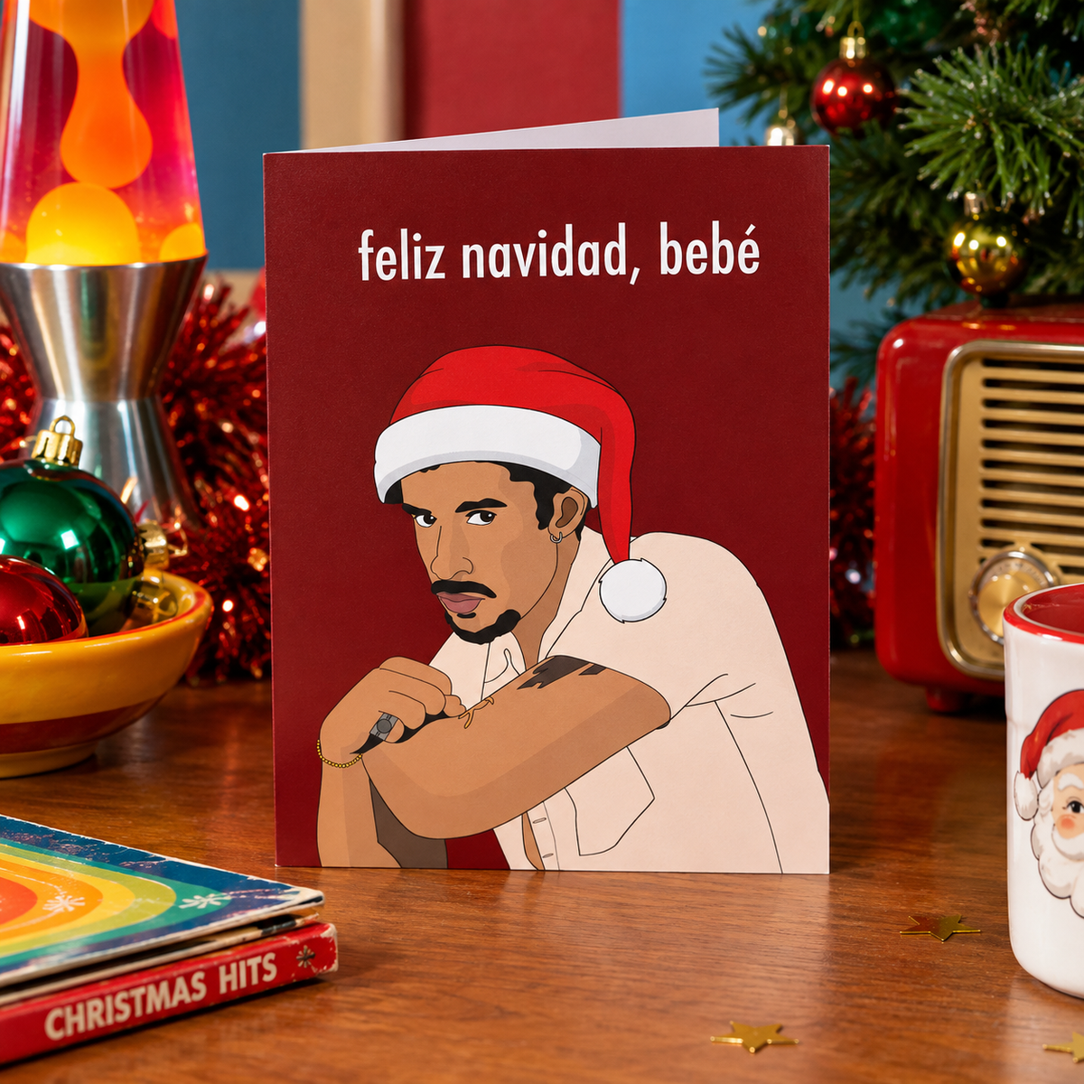 BB Feliz Navidad Christmas Card