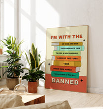 Banned Books Art Print