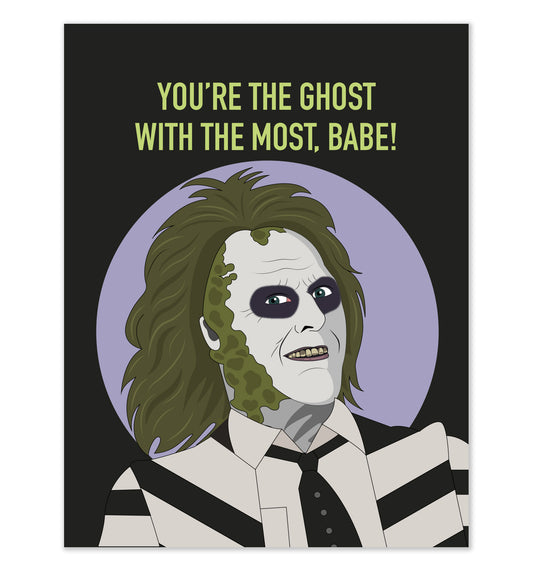 Ghost With The Most Card