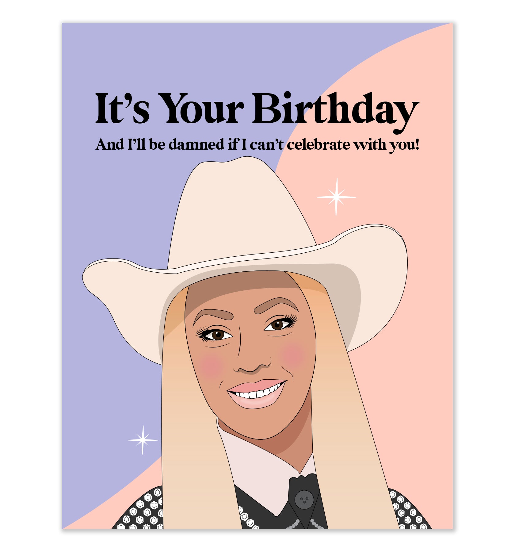 Beyonce Texas Card – Poppermost Prints