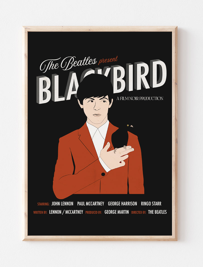 Blackbird Film Noir Poster
