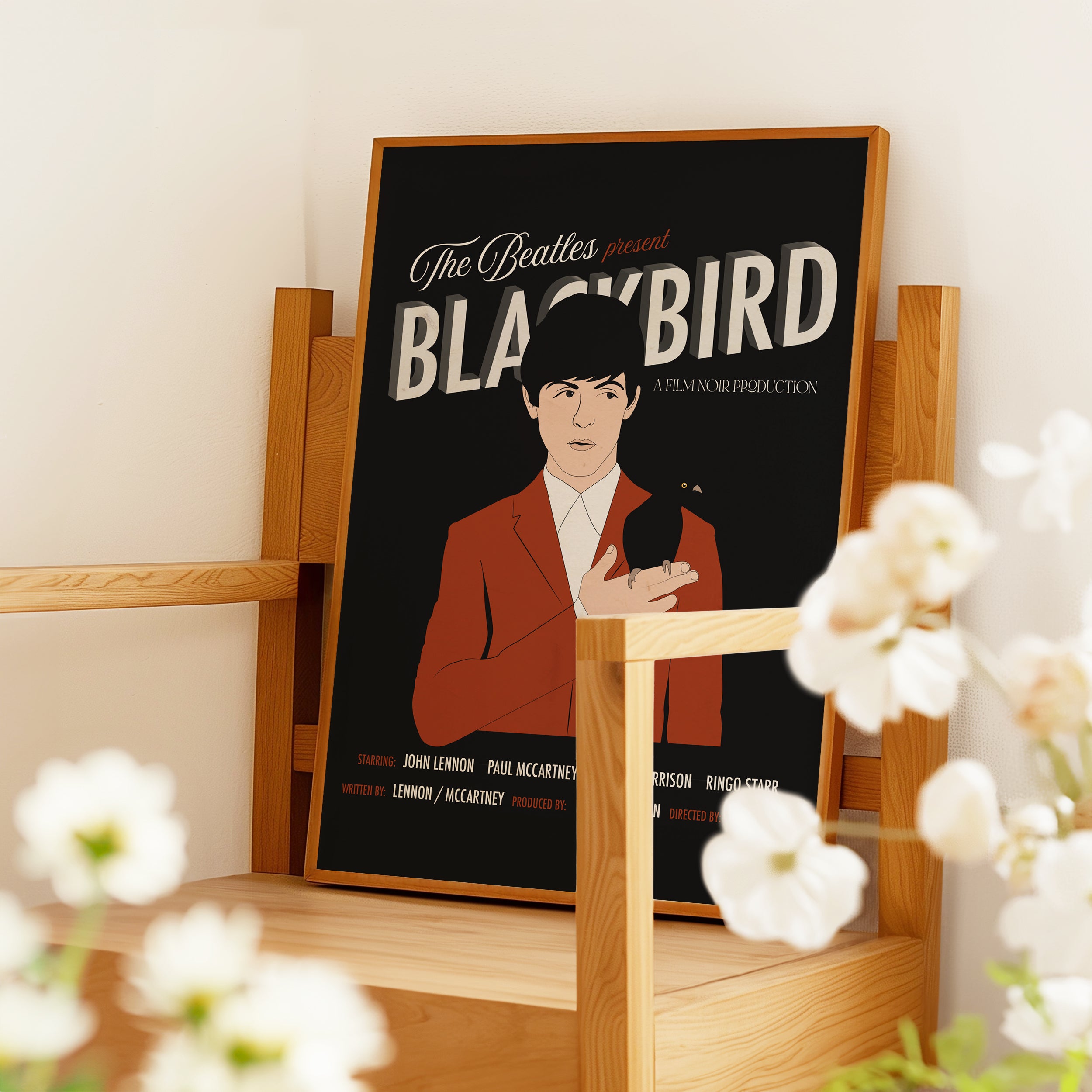 Blackbird Film Noir Poster Poppermost Prints Blackbird Film Noir Poster Poppermost Prints